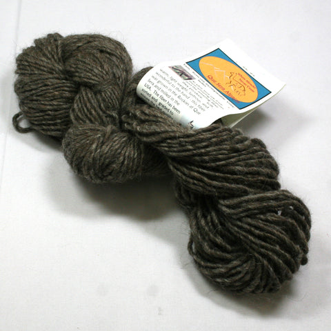 Alpaca/Corrie Cross Wool Yarn - Natural Grey