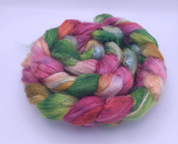 EVFAC's Own Hand Dyed Silk Roving