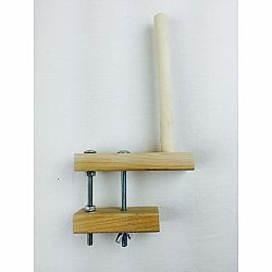 Warping Peg with Clamp