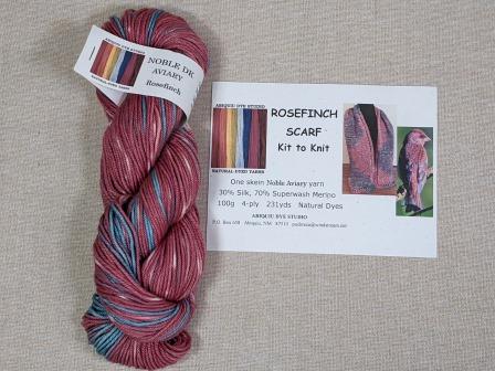Rosefinch Kit and Skeins